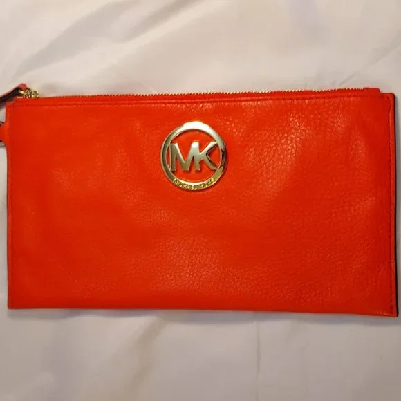 Michael kors cheap fulton purse orange